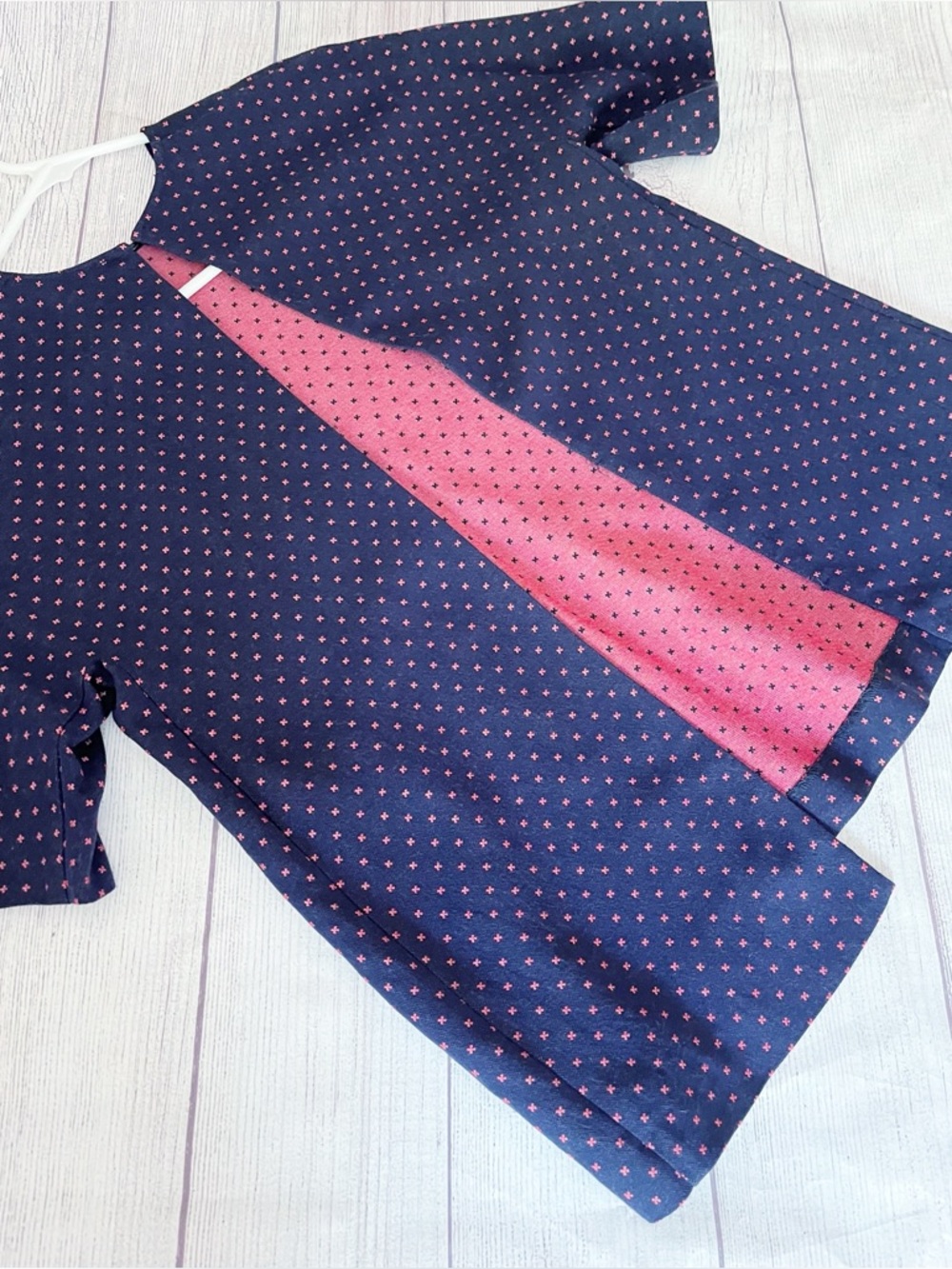 Sandro navy open back top